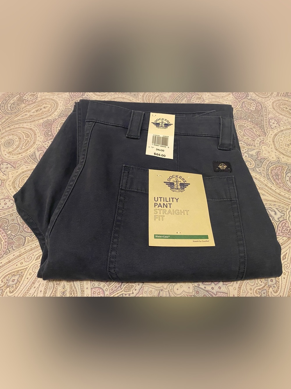 Dockers Utility Pant Straight Fit Men’s Size 34x30 New With Tags